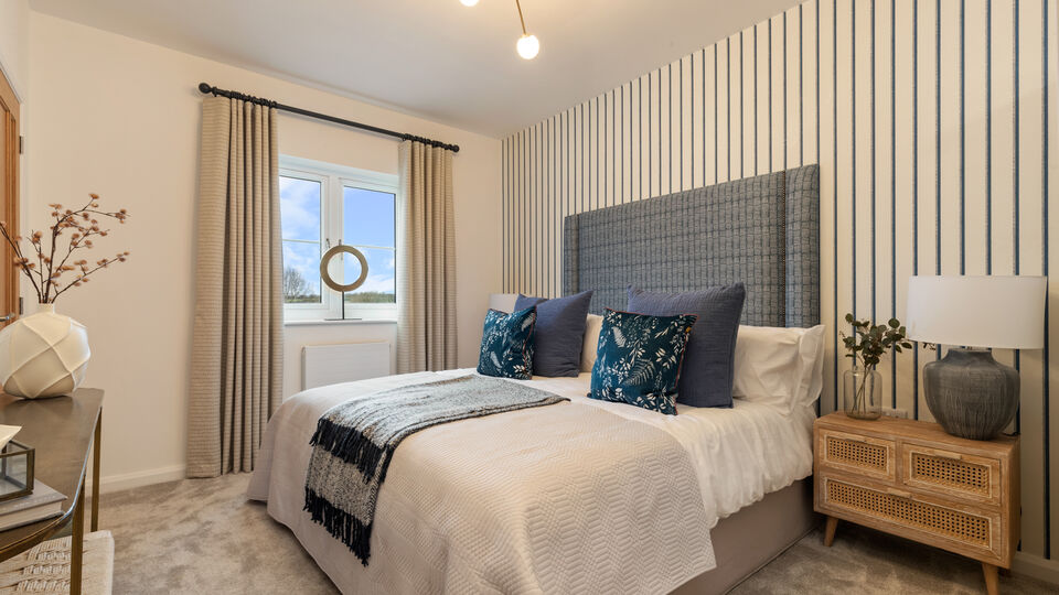 Master Bedroom from The Cornfields, Sageston Show Home